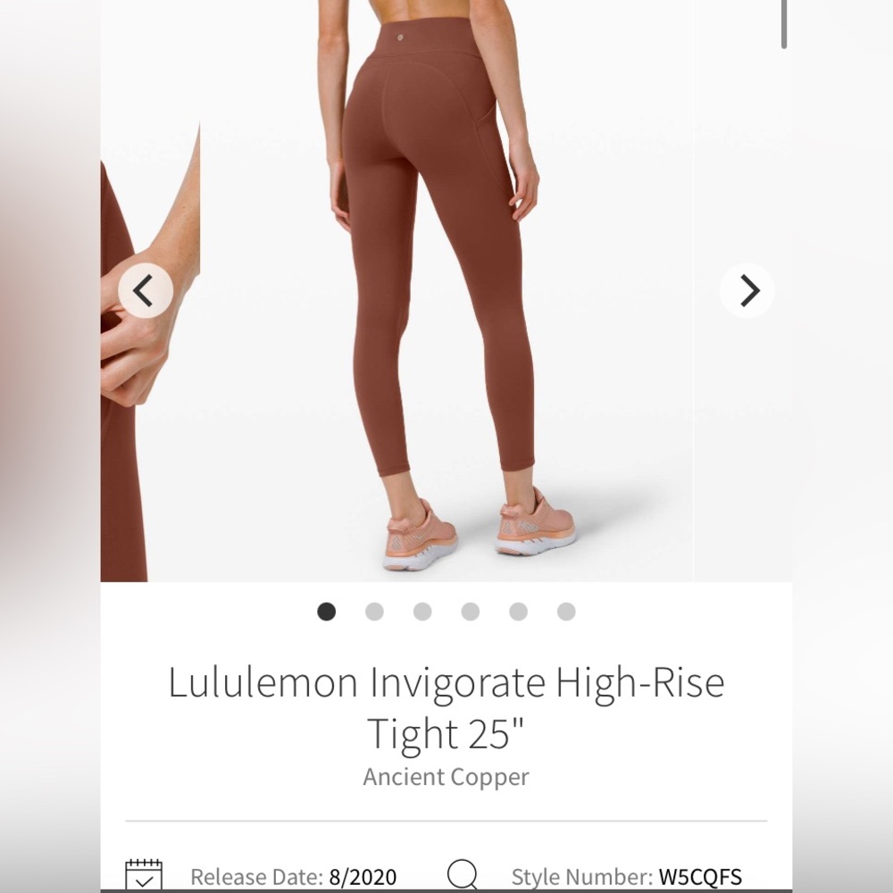 Lululemon Invigorate High-Rise Tight 25"